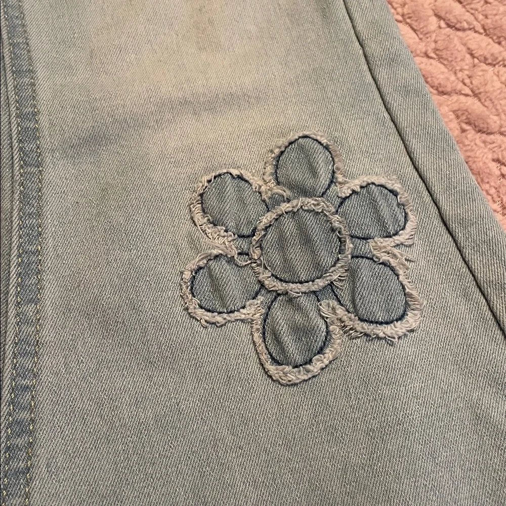 SO embroidered flare